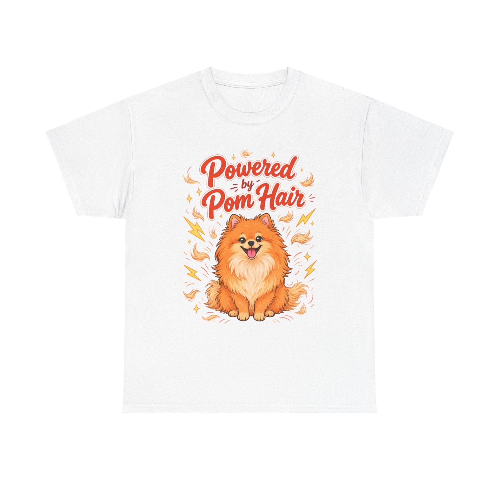 Powered by Pom Hair T-shirt